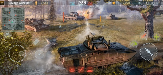 Screenshot of Modern Tanks: World War Online