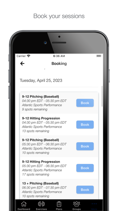 Atlantic Sports Performance Screenshot