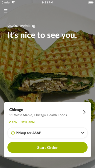 Chicago Health Foods Screenshot