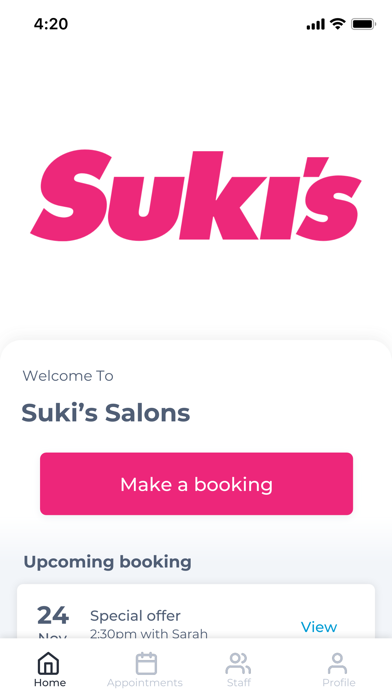 Suki’s Salons Screenshot