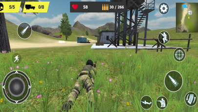 Soldier and Tank Game Screenshot