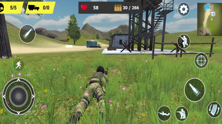 Soldier and Tank Game screenshot-5