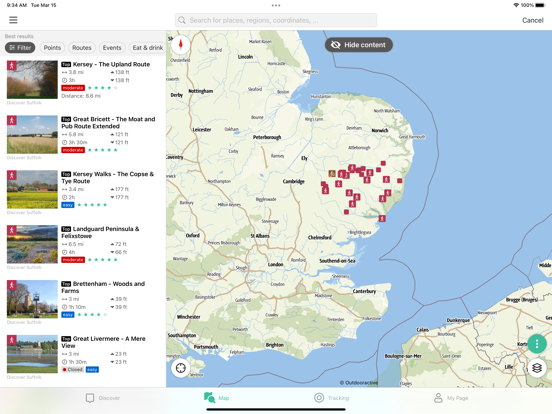 Discover Suffolk iPad screenshot 10 - Travel app