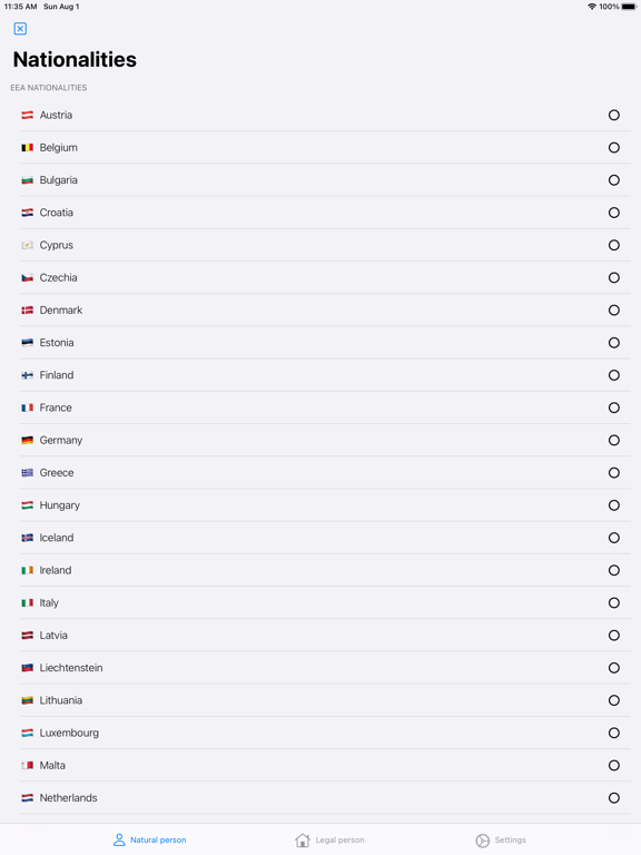 Screenshot #4 pour MiFID II Reporting Tool