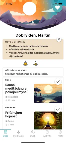 Game screenshot Breathjoy - meditácie, dych mod apk