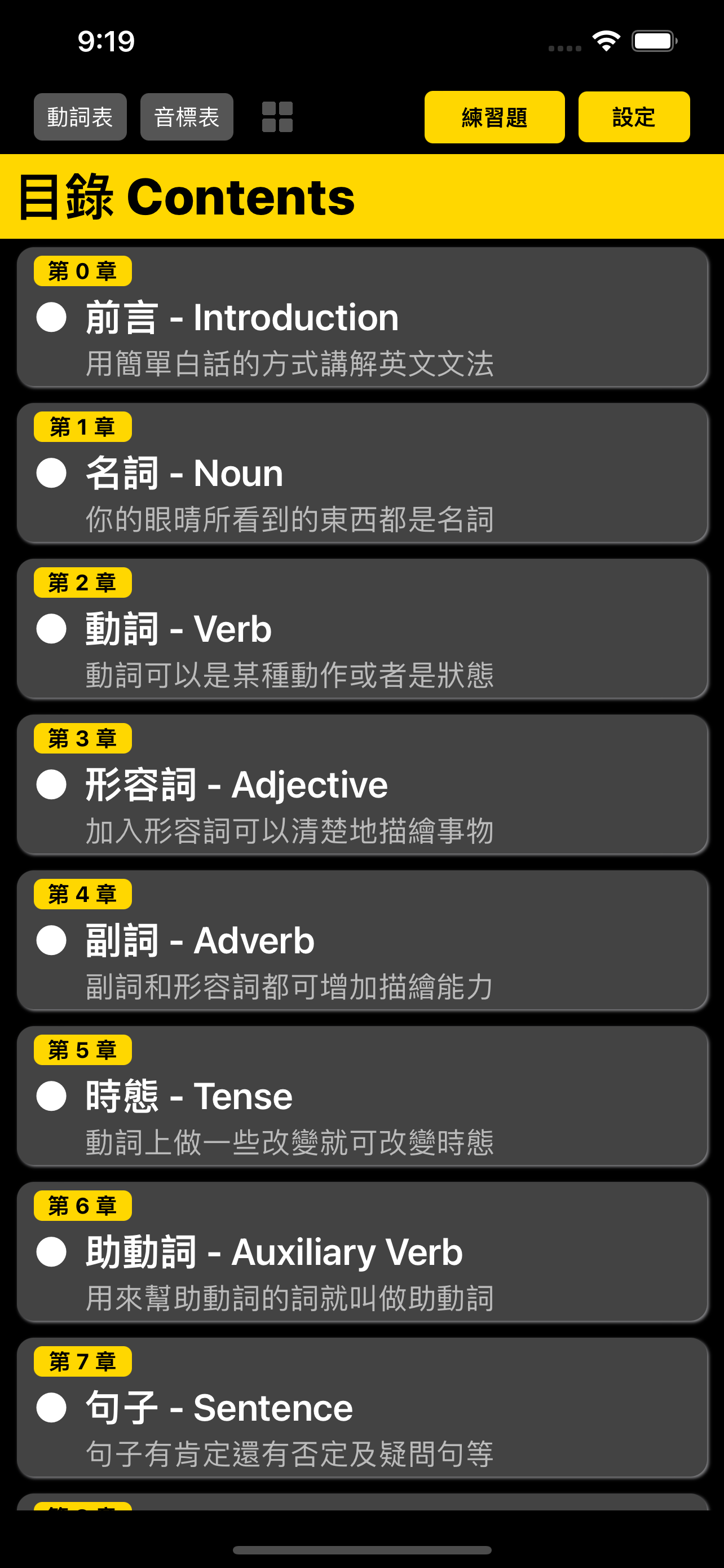 文法從0開始