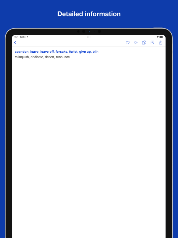 Screenshot #6 pour Latin-derived Synonyms