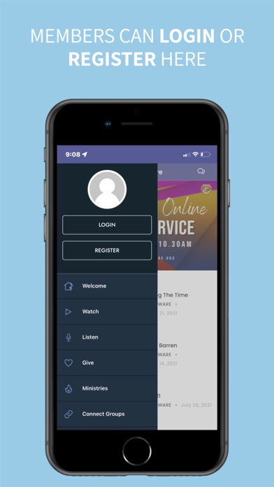 Abundant Life Center, DE Screenshot