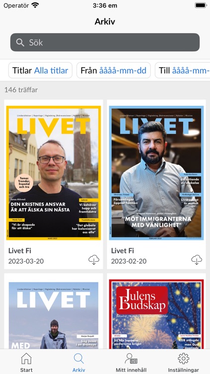 Livet - kristet månadsmagasin