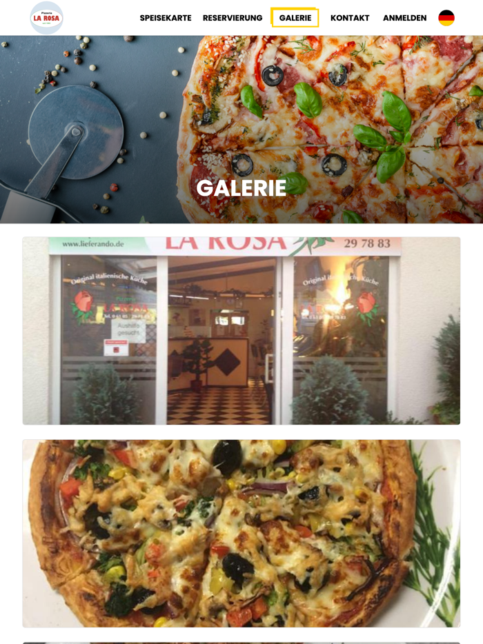 Pizzeria La Rosa Mörf.