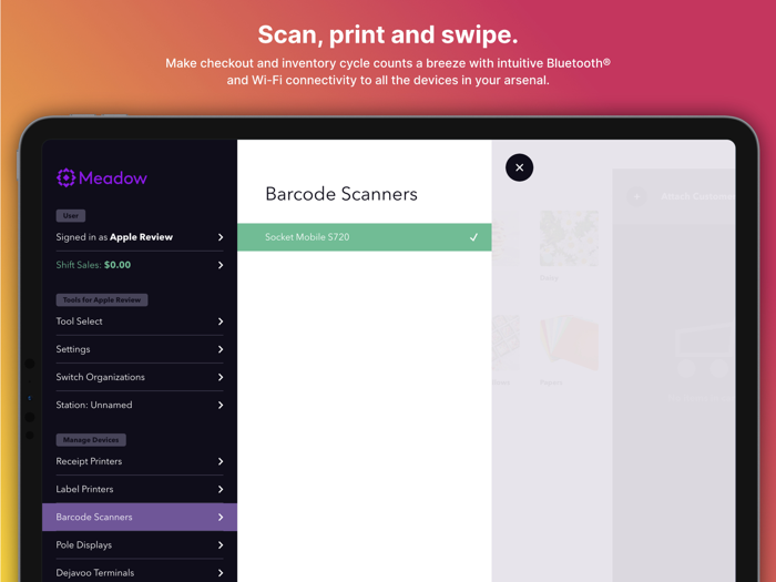Meadow Point of Sale