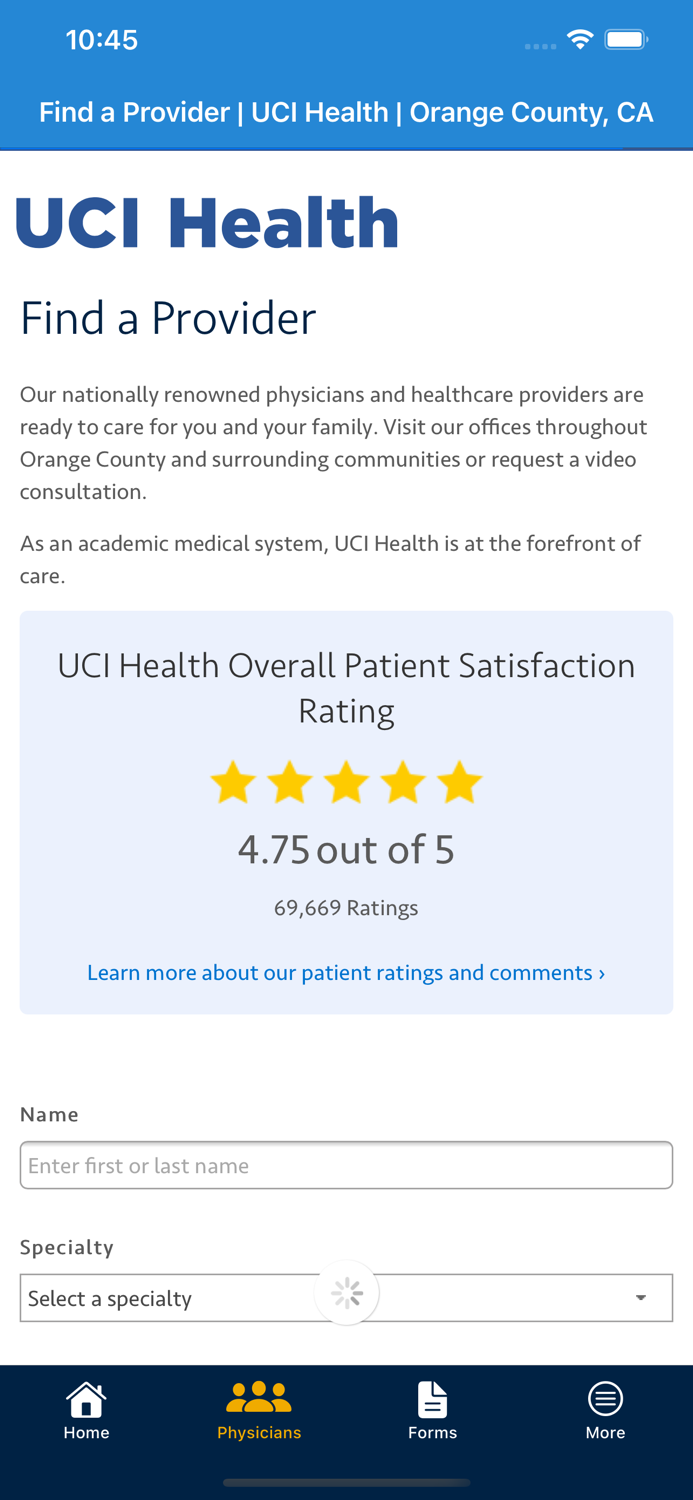 UCI Health Provider Connection