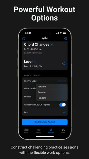Captura de pantalla de Solo - Fretboard Visualization en iPhone 8