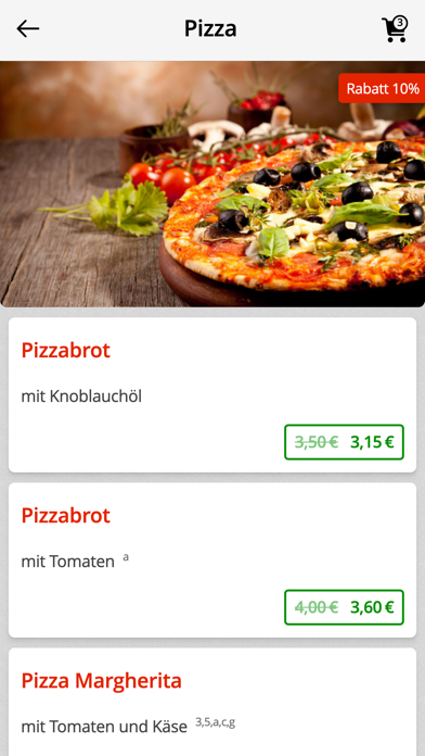 Pizzeria Da Luigi Dreieich Screenshot