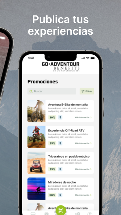 Go Adventour Benefits Partner Screenshot