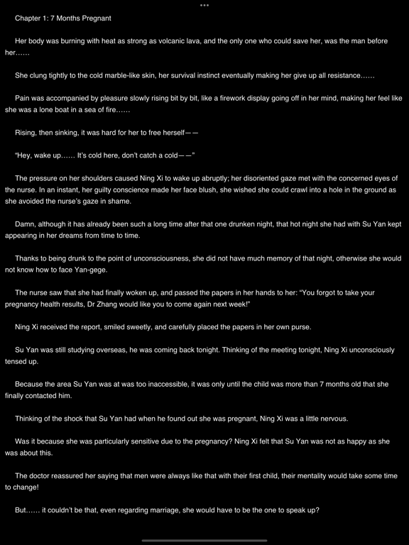 NovelReader - World of Novels iPad screenshot 8 - Book app