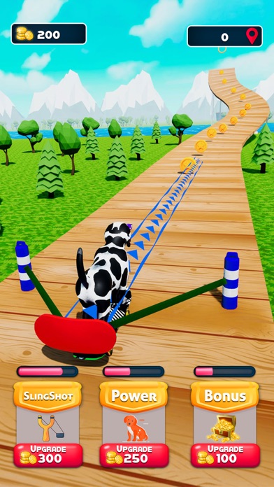 SlingShot Dog Stunts Game Screenshot