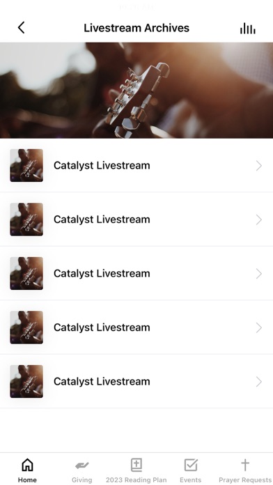 Catalyst Church San Antonio Screenshot