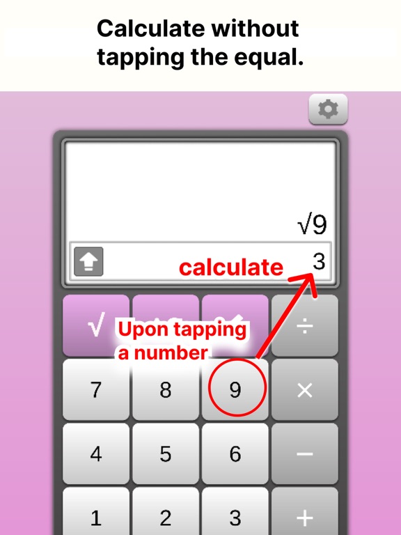 FriendlyCalculator iPad screenshot 4 - Utilities app