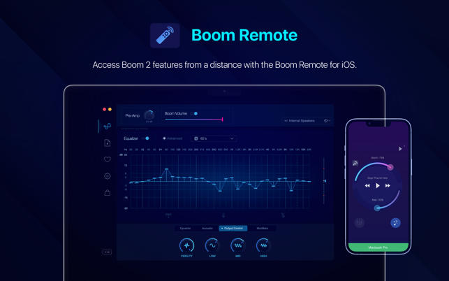 ‎Boom2:Volume Boost & Equalizer Screenshot