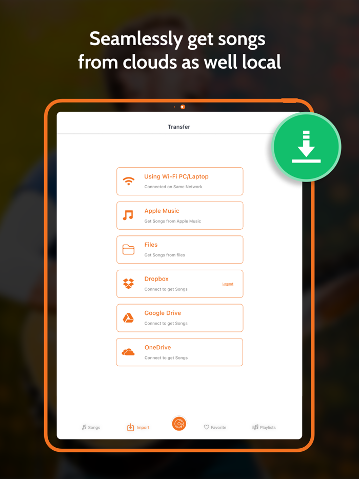 MP3 Player Offline My Music