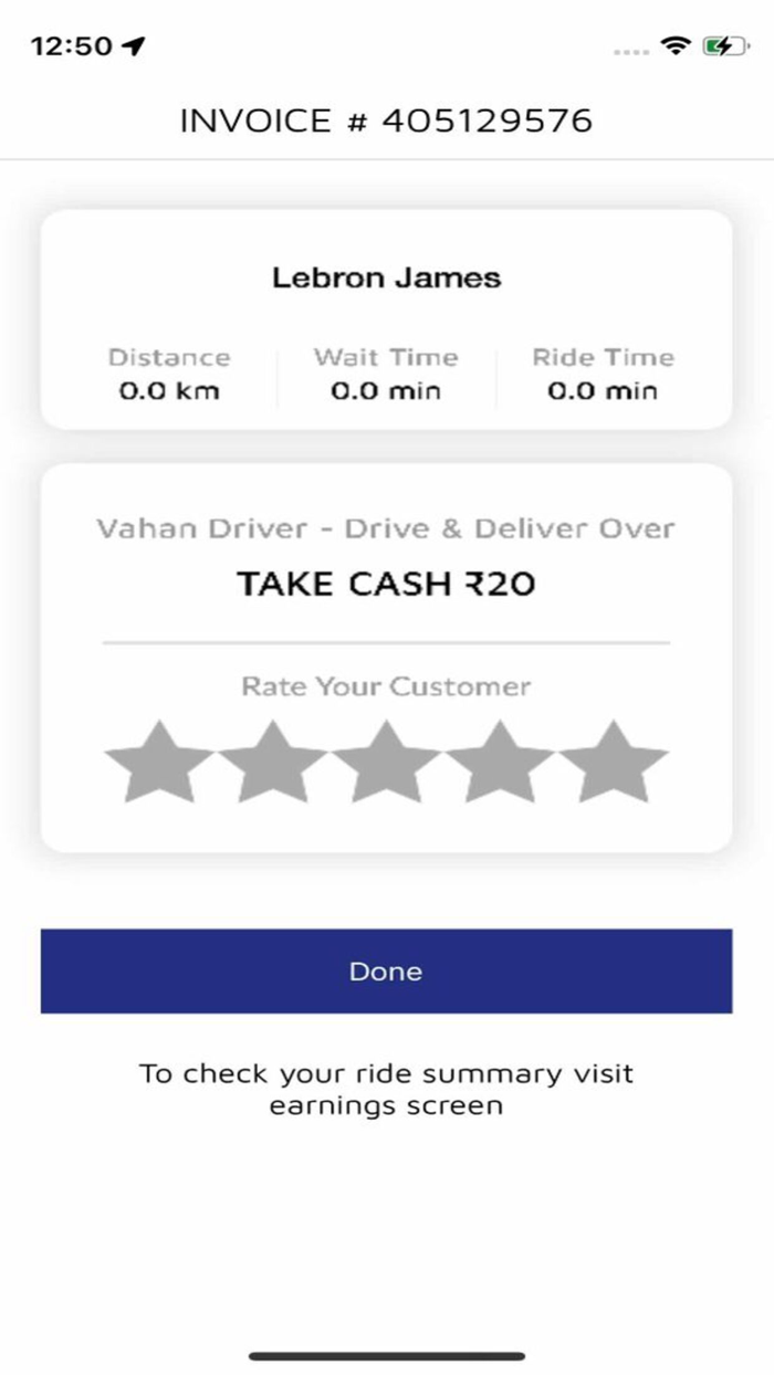 Vahan Driver - Drive and Deliver