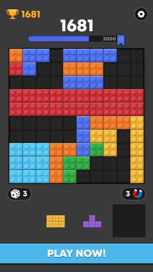 #4. Brick Block - Puzzle Game (iOS) 由: Loop Games Oyun Teknolojileri Anonim Sirketi