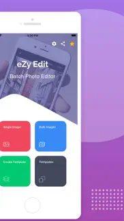 ezy edit: batch photo editor iphone screenshot 2