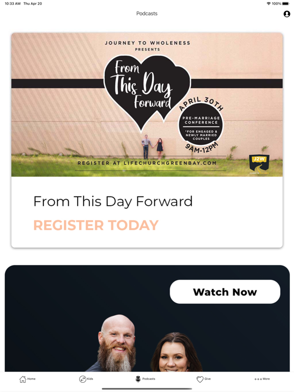 The LC App iPad screenshot 3 - Lifestyle app