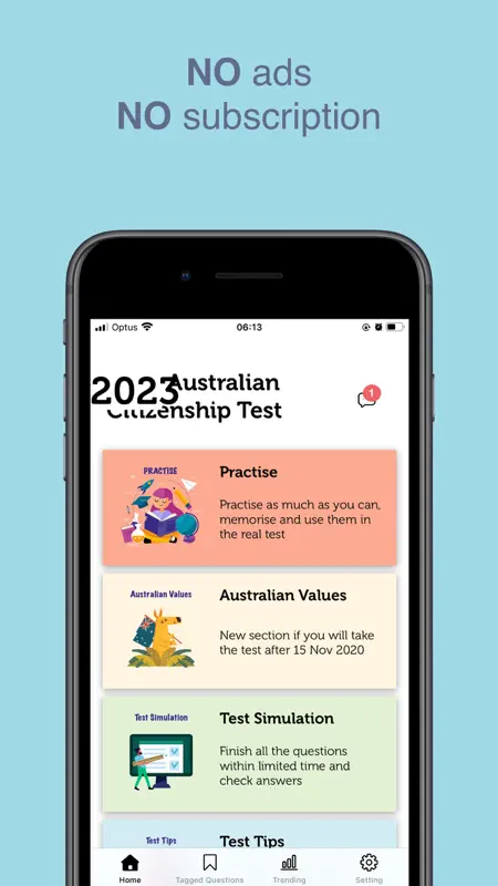 Citizenship Test (2026) screenshot 1 of 7