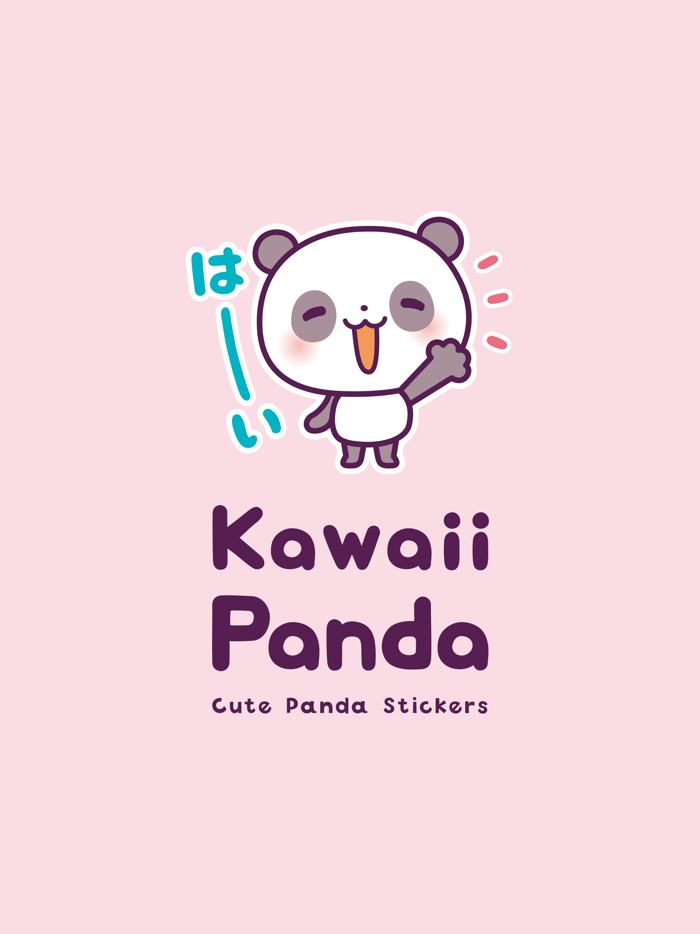 Kawaii Panda Stickers JP