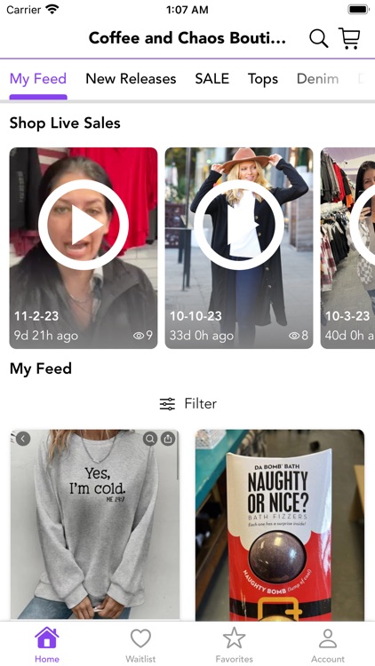 Coffee and Chaos Boutique