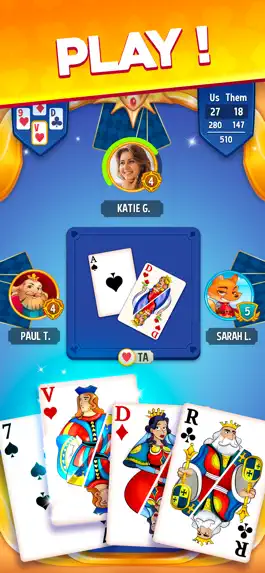 Game screenshot Belote et Coinche : le Défi mod apk