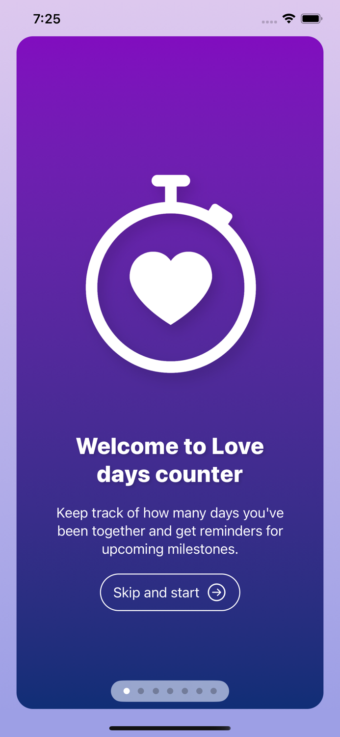 Been in Love - days counter