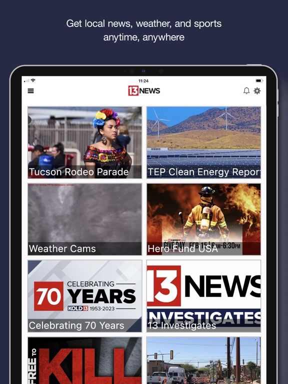 Screenshot #1 for 13 NEWS KOLD