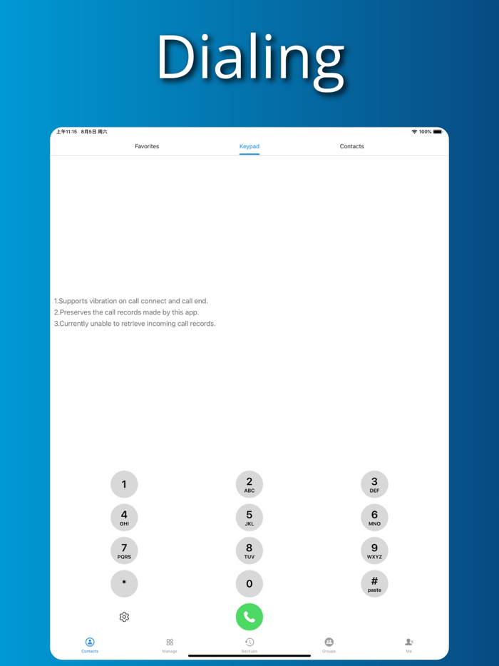 Contacts Pro - BackupandRestore