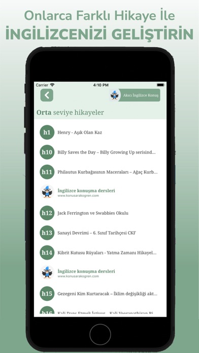 Storyly İngilizce Kısa Hikaye Screenshot