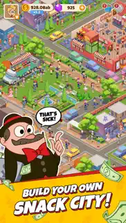 project snack bar: idle tycoon iphone screenshot 1