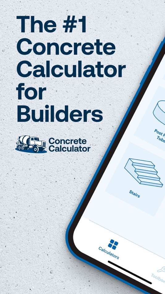 #1. Concrete Calculator - NorthOne (iOS) 由: NorthOne Inc