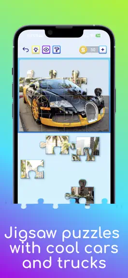 Game screenshot Car Games Jigsaw Puzzles mod apk