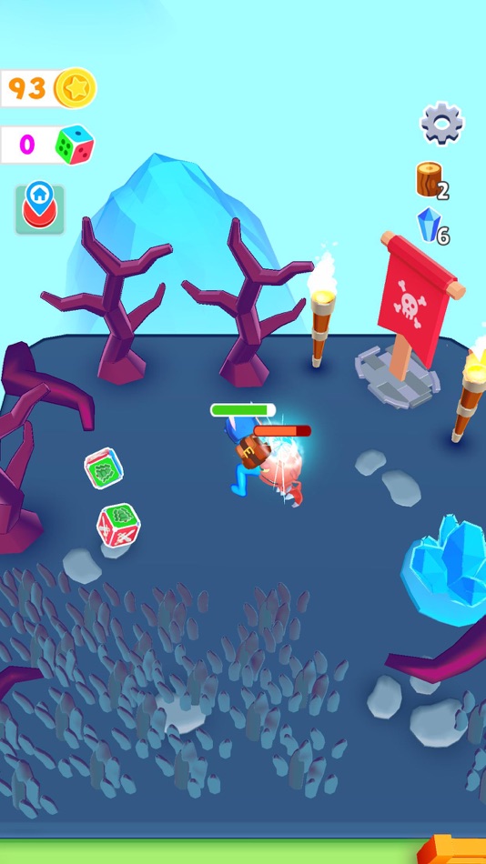 #1. Dice Land (iOS) 由: DLITE GAMES OYUN YAZILIM VE PAZARLAMA LIMITED SIRKETI