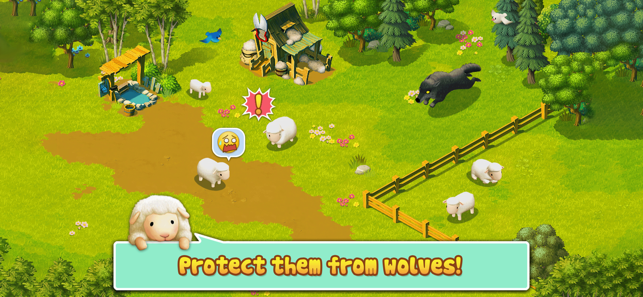 ‎Tiny Sheep : Pet Sim on a Farm Screenshot