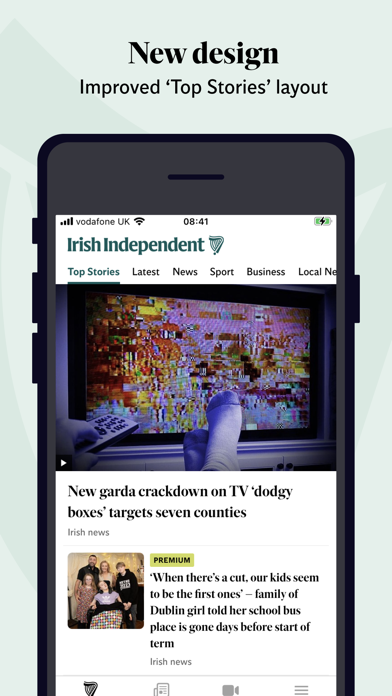 Screenshot #1 pour Irish Independent News