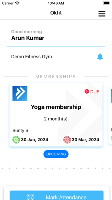 Okfit Screenshot