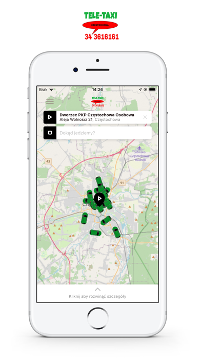 Tele Taxi Częstochowa Screenshot