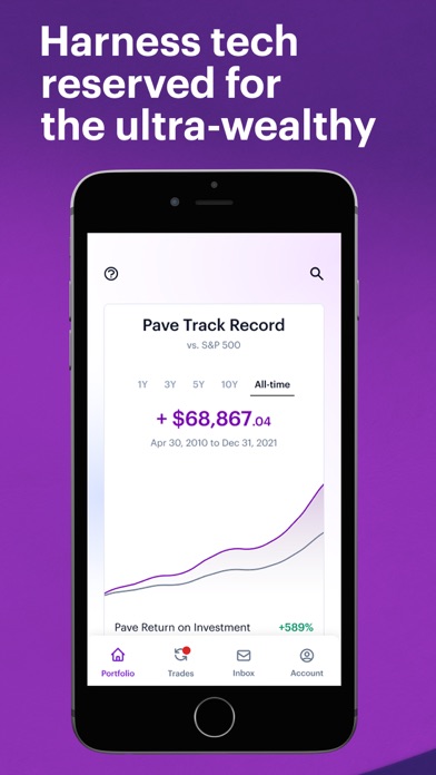 Pave Finance Screenshot