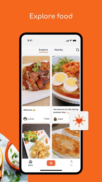 Meetfood: Explore & Reviews Screenshot