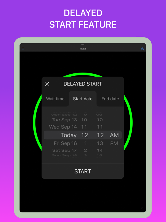 MultiTimer: Multiple timers iPad screenshot 6 - Utilities app