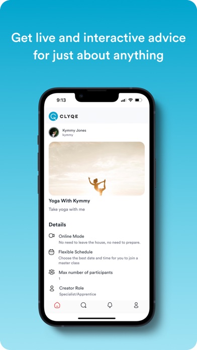 Clyqe Screenshot