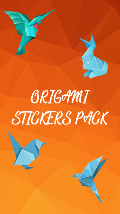 Origami Stickers Packのおすすめ画像1